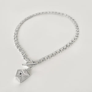 Love Letter Envelope Locket - Silver